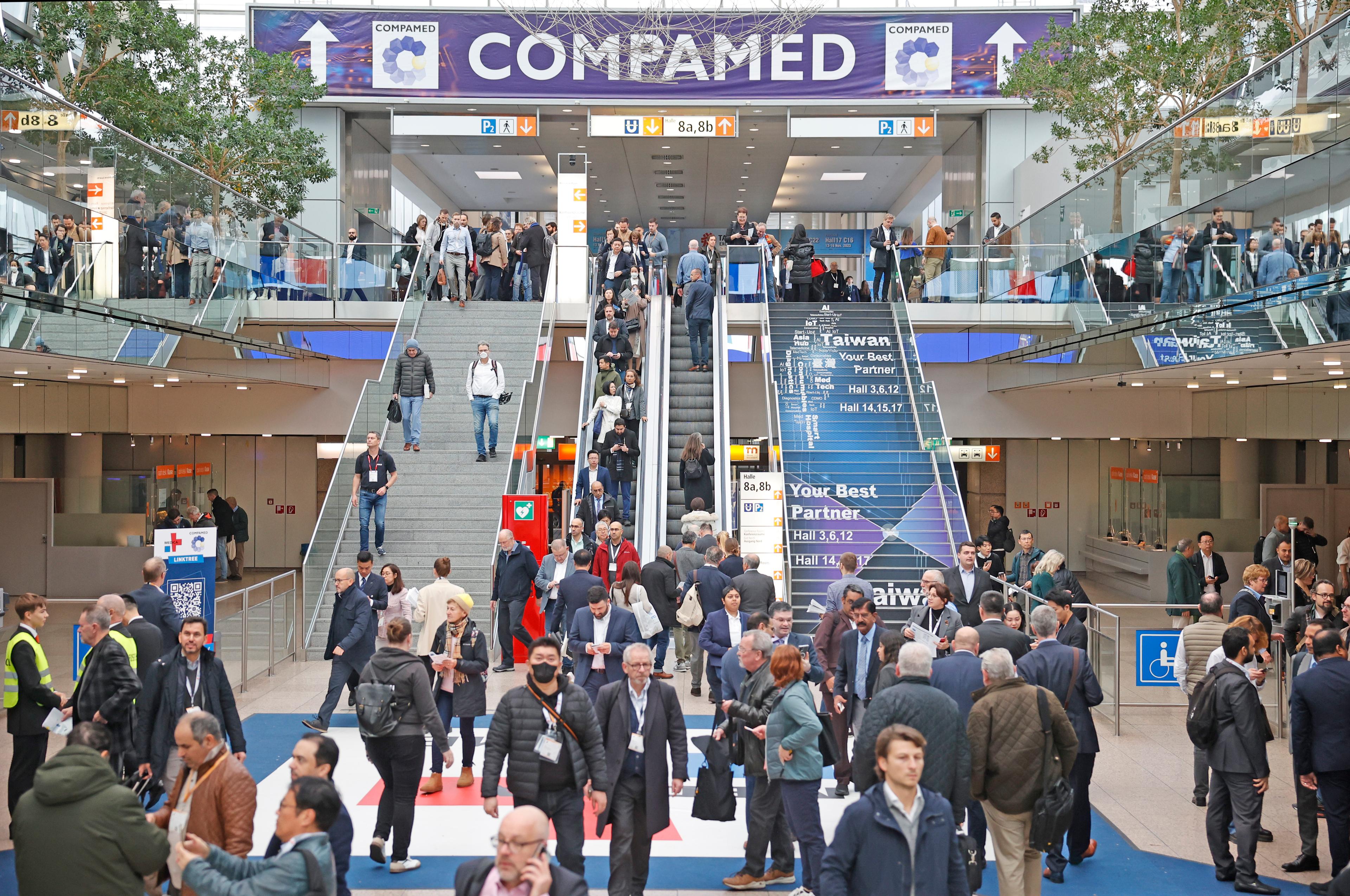 We are at the <i>Compamed 2024</i>